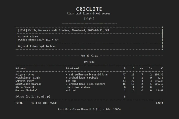 Criclite
